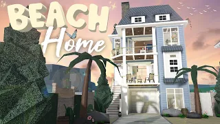 small cozy loft beach home | Fun bloxburg house build