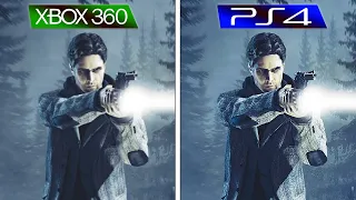 Alan Wake (2010) XBOX 360 vs PS4 (Full Graphics Comparison)