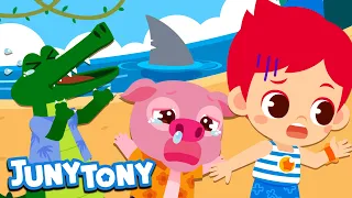 Desert Island Adventure | Adventure Songs for Kids | Preschool Songs | JunyTony