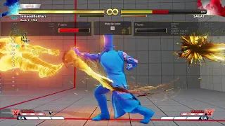 STREET FIGHTER V - G corner setup and meaty setup