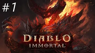 Diablo Immortal #1 Начало Прохождение без комментариев (крестоносец)