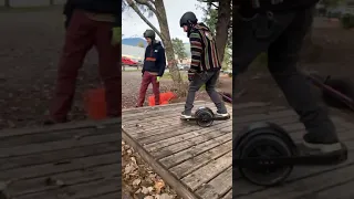 DROPPING STAIRS ON A ONEWHEEL