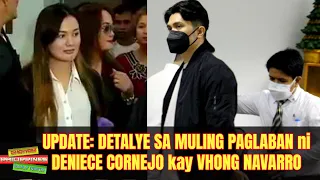 UPDATE: Detalye sa Muling Pagharap at Paglaban ni Deniece Cornejo Kay Vhong Navarro!