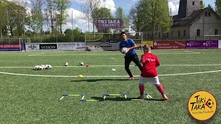 Einzeltraining bei der Tiki Taka Fussballschule