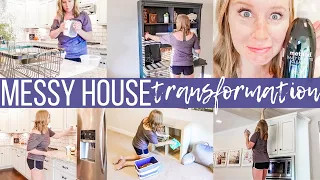 MESSY HOUSE TRANSFORMATION | ALL DAY MEGA CLEAN