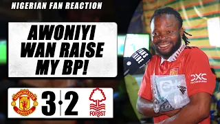 MANCHESTER UNITED 3-2 NOTT. Forest (Festus- NIGERIAN FAN REACTION)- PREMIER LEAGUE HIGHLIGHTS 22-23