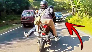 Rider Goes Head On With Driver - Epic & Crazy Motorcycle Moments (Ep. #2)