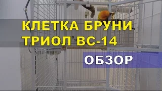 Клетка Триол ВС-14 - обзор домика Бруни.