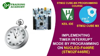 Timer Interrupt Programming in STM32F446RE | STM32 | STM32 CUBE MX | STM32F446RE | T - 11