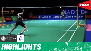 Spanish star Carolina Marin goes toe-to-toe with Gregoria Mariska Tunjung