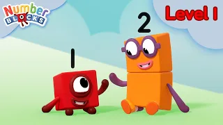 Counting for Kids Level 1 🔢 | 1 Hour Compilation Learn to Count Adventures | Numberblocks Fun 🌈📺