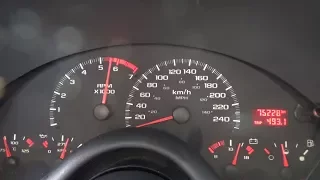 Chevrolet Camaro Z28 LT1 1997 5,7 V8. Engine sound in cabin