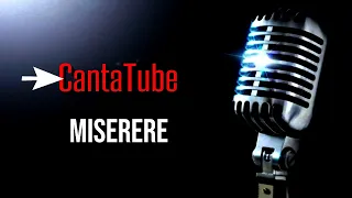 CantaTube | MISERERE | karaoke (Zucchero)