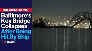 Baltimore's Key Bridge Collapses After Incident With Cargo Ship