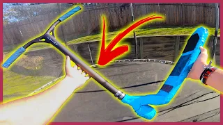 DIY FUZION TRAMPOLINE SCOOTER!