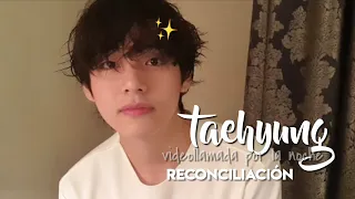 bts imagina | videollamada con taehyung • reconciliación