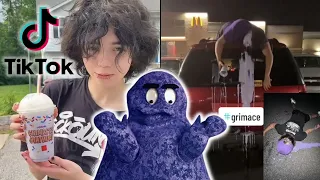 Grimace Birthday Shake TikTok Compilation