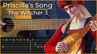 Priscilla's Song - The Witcher (Simple Guitar Tab)