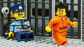 Lego City Prison Break Digging Secret Tunnel Prison Escape