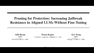 Pruning for Protection: Increasing Jailbreak Resistance in Aligned LLMs Without Fine-Tuning