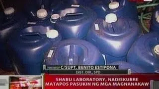 QRT: Shabu laboratory sa Parañaque,  nadiskubre ng otoridad