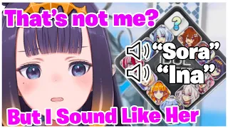 Ina Realizes That She is NOT the Announcer of the Game 【Hololive EN - Ninomae Inanis】