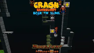 Crash Bandicoot - Back in Time Fan Game: Custom Level: Moon Jump By AvocadoKado