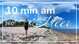 eine Runde am Meer sitzen | Ostsee | 360° Video 🌐 | 4k Vision Pro