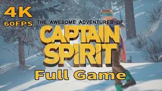 THE AWESOME ADVENTURES OF CAPTAIN SPIRIT Full Game Walkthrough [4K 60FPS]