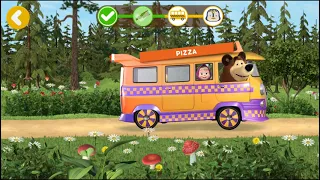 Masha and the Bear Pizzeria Game! Pizza Maker Game Gameplay Walkthrough (Android,iOS) - Part 17