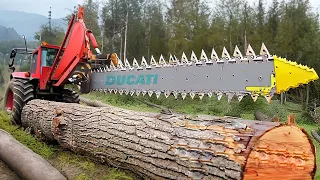 If you see this machine in the forest, run away immediately. It destroys everything!