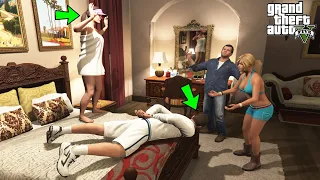 What Happens If You Catch Amanda In Bed with The Tennis Coach in GTA 5? (Rare Scene)