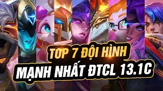 TOP 7 ĐỘI HÌNH MẠNH NHẤT ĐỂ LEO RANK P.B 13.1C - ZED & HIỂM HỌA LÊN NGÔI! Đấu Trường Chân Lý DTCL