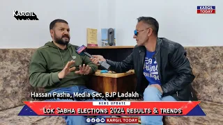 Hassan Pasha reaction after BJP Loses Ladakh Parliamentary seat in Lok Sabha elections 2024