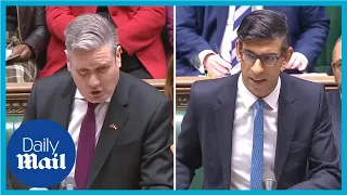 'I'm a conservative, a brexiteer and a Unionist': Rishi Sunak clashes with Keir Starmer | PMQs