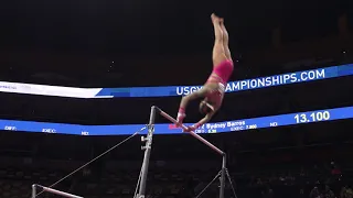 Leanne Wong - Uneven Bars - 2018 U.S. Gymnastics Championships - Junior Women Day 1
