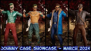 Johnny Cage Showcase - Gear & Skins (March 2024 Update) - Mortal Kombat 1