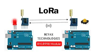 LoRa Module with Arduino- REYAX RYLR998 Tutorial