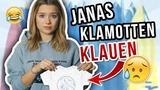 ICH TRAGE EINE WOCHE NUR JANAS KLAMOTTEN (also eig 4 Tage lul)