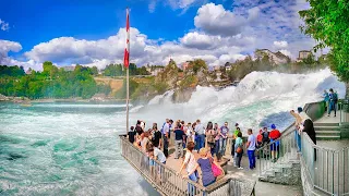 City Trip to Schaffhausen Rheinfall | The most biggest and powerful waterfall in Europe