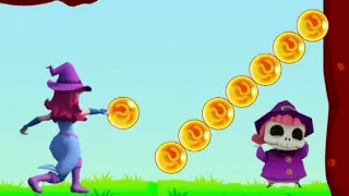 Bubble Witch Saga 3 gameplay mini game #1 (iOS, android)