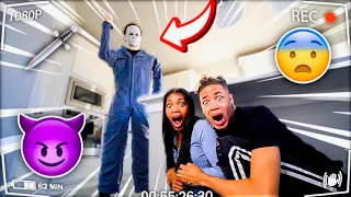 THE BEST MICHAEL MYERS Scare PRANK On BOYFRIEND...