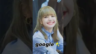 how google vs printest see lisa #lisa #blackpink