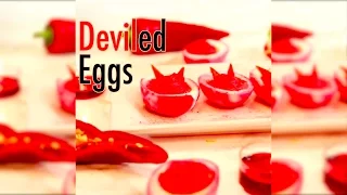 Devil Deviled Eggs | HG Food | HelloGiggles