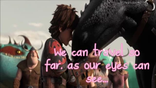 HTTYD 2 | Where no one goes (lyrics on screen)