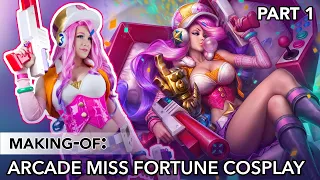 Arcade Miss Fortune Cosplay Making-Of: Part 1 - Top + Skirt + Belt + Boots