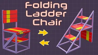 Folding Ladder Chair