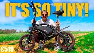 Riding A Pocket-Sized Folding E-Bike | DYU D3F Review