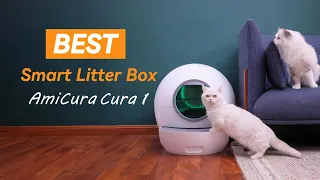 Amicura Cura 1 Smart Litter Box Unboxing & Review | A Cleaner Life for You and Your Cat!