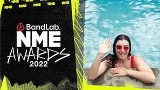 Lorde gives a poolside acceptance speech for Best Song In The World at the BandLab NME Awards 2022